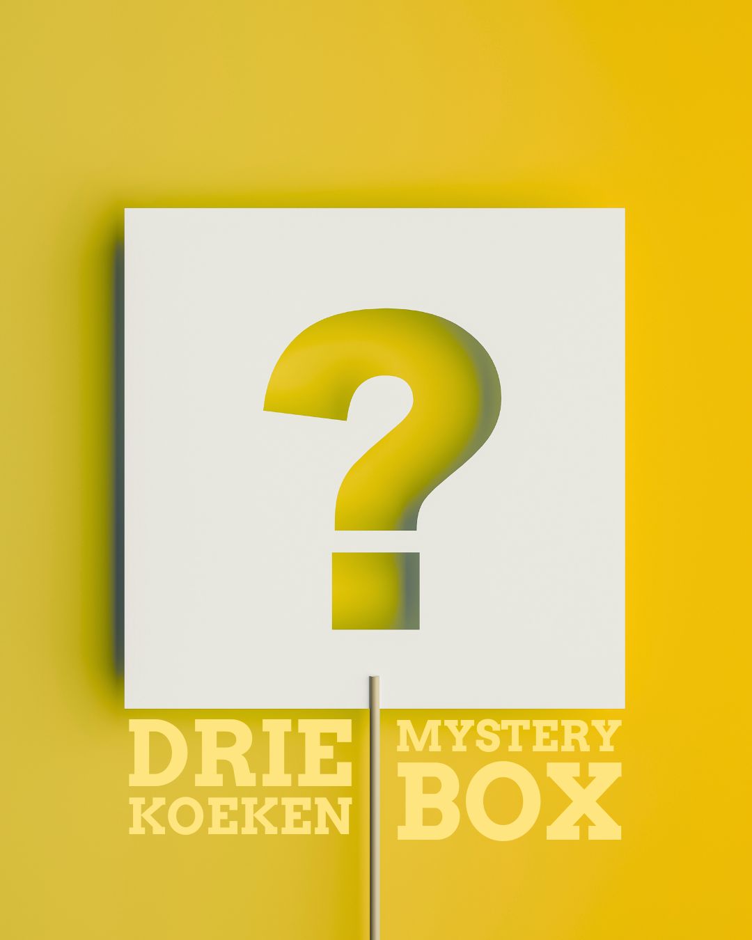 Mystery Box – Laat je verrassen en red een koek!