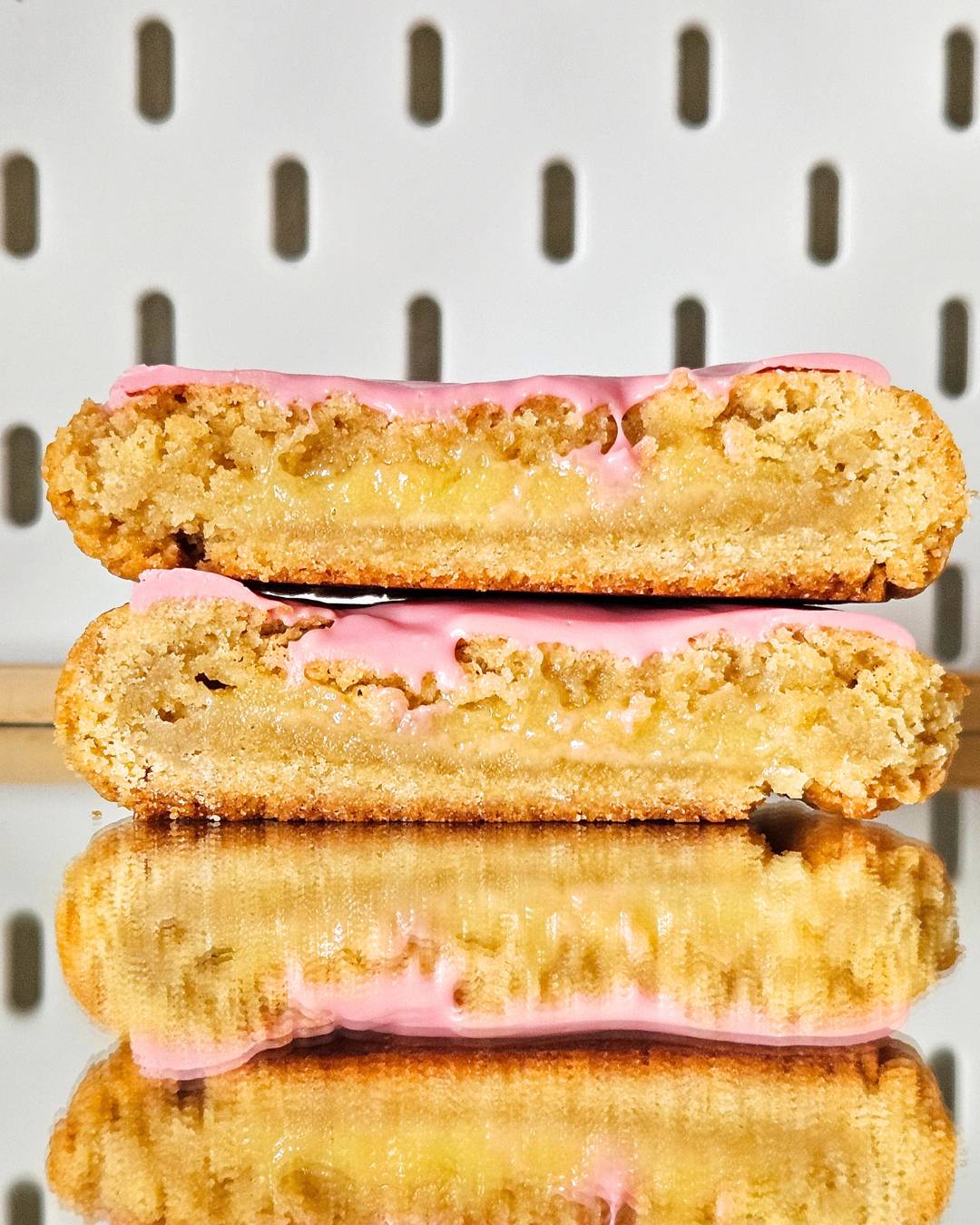 Tompouce cookie | Koek & Kruimels