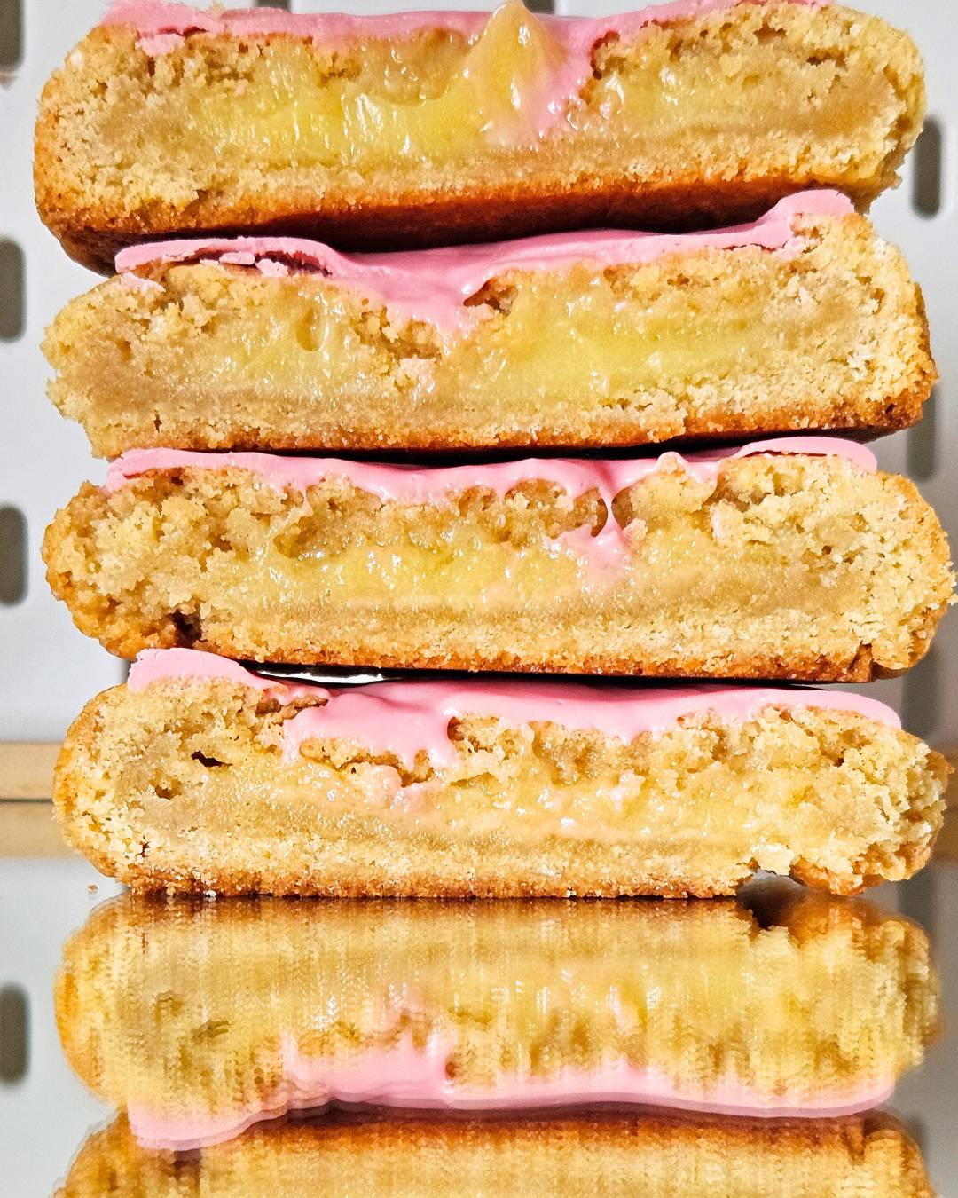 Tompouce cookie | Koek & Kruimels